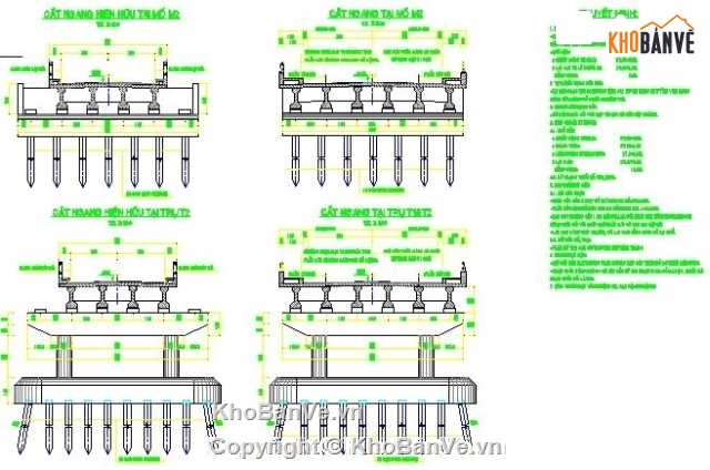 Bản vẽ,Bản vẽ cầu dầm,Thiết kế cầu dầm,Cầu dầm