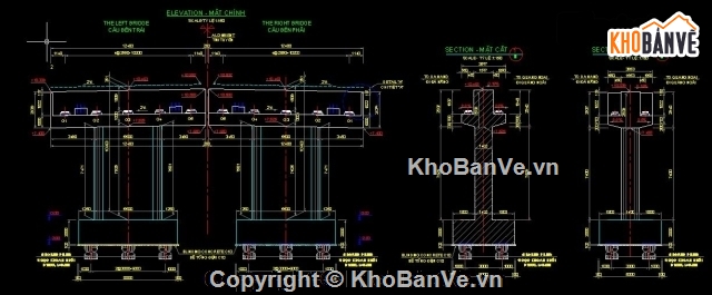 Bản vẽ,Bản vẽ cầu dầm,Thiết kế cầu dầm