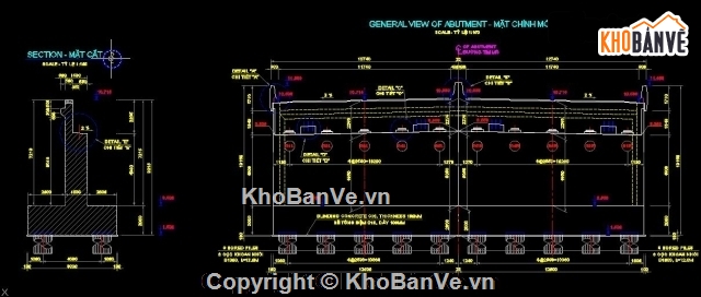 Bản vẽ,Bản vẽ cầu dầm,Thiết kế cầu dầm