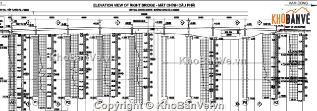 Bản vẽ,super-t 40m,super-T 30m,hồ sơ,mố chữ u,trụ đặc thân hẹp