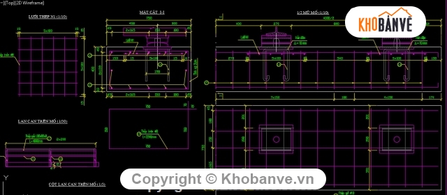 Cầu tạm bằng thép,Bản vẽ cầu dầm thép,cầu dầm L=14 b=3.5m,thiết kế cầu dầm thép l=14m