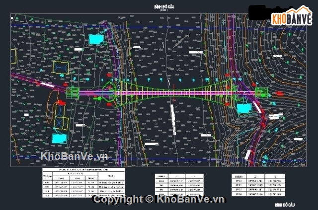 thiết kế cầu treo,cầu treo,bản vẽ,bản vẽ cầu treo