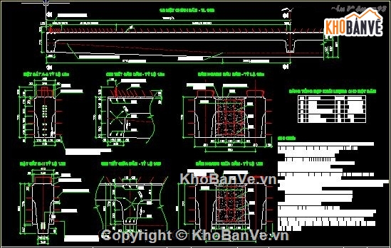 Bản vẽ,Bản vẽ thiết kế định hình dầm