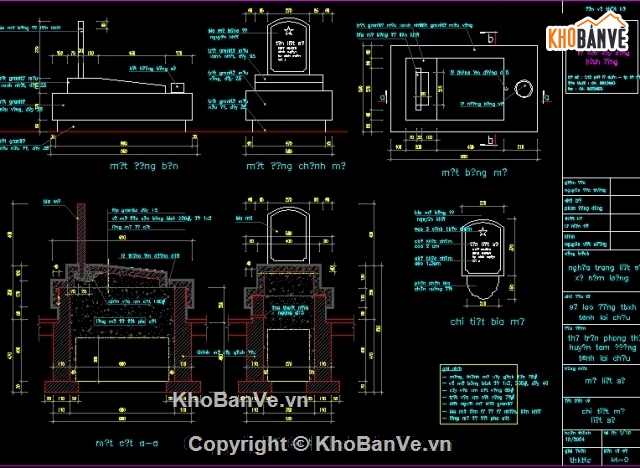 bản vẽ Chi tiết Mộ Liệt Sỹ,Chi tiết Mộ Liệt Sỹ,File cad bản vẽ Chi tiết Mộ Liệt Sỹ,bản vẽ mộ liệt sỹ