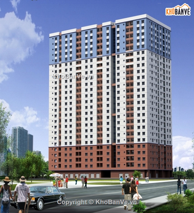 thiết kế chung cư,bản vẽ thiết kế chung cư,Bộ thiết kế chung cư cao tầng,chung cư cao tầng,bản vẽ chung cư 83 tầng