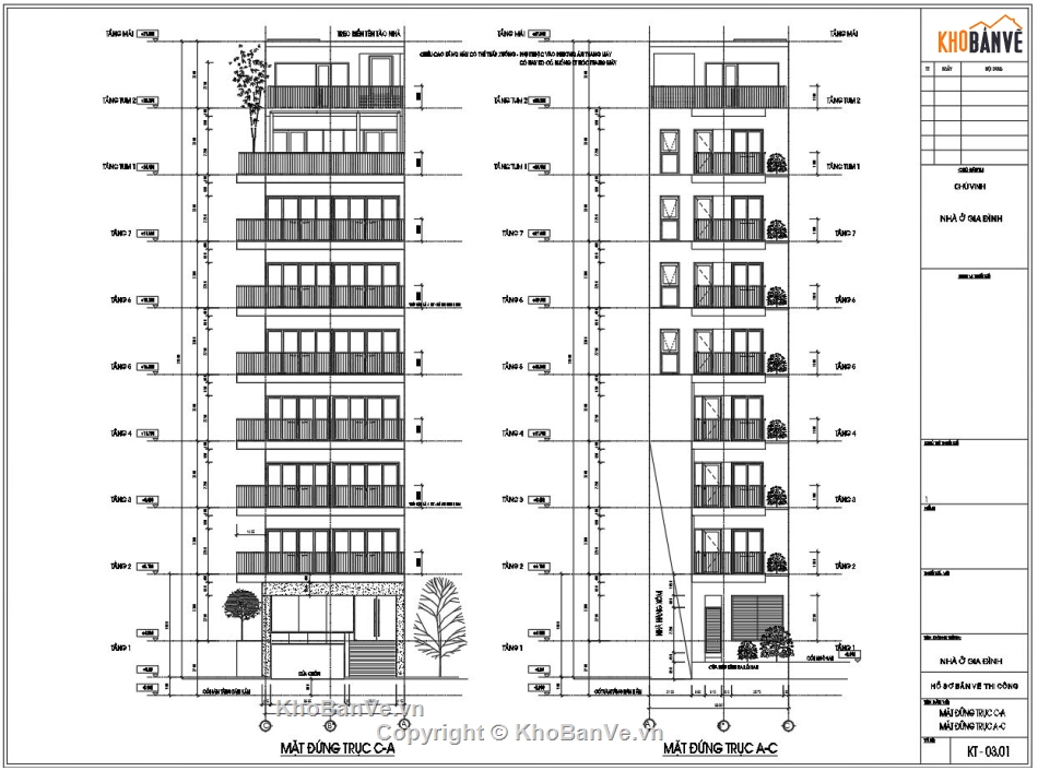 thiết kế chung cư,bản vẽ chung cư mini,kiến trúc chung cư,bản vẽ chung cư 9 tầng