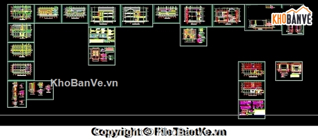 Bản vẽ,bản vẽ trường tiểu học,thiết kế trường tiểu học