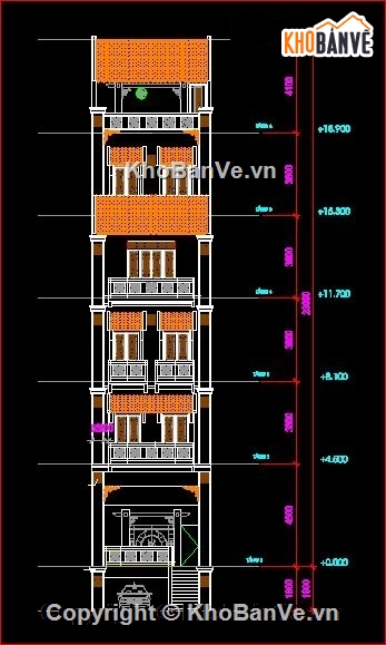 đường điện khách sạn,điện khách sạn 3 sao,thiết kế điện khách sạn,bản vẽ hệ thống điện khách sạn