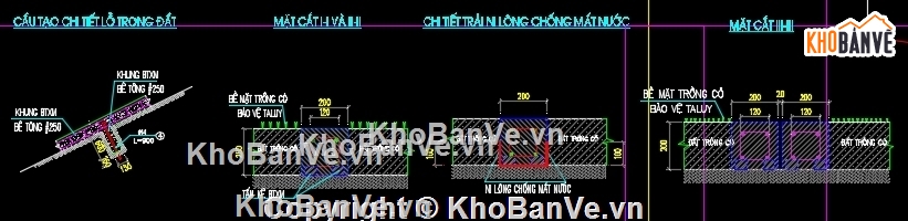 bản vẽ gia cố ta luy,gia cố mái taluy,thiết kế giải pháp gia cố mái ta luy,gia cố mương,gia cố bờ kênh,gia cố mái taluy trồng cỏ
