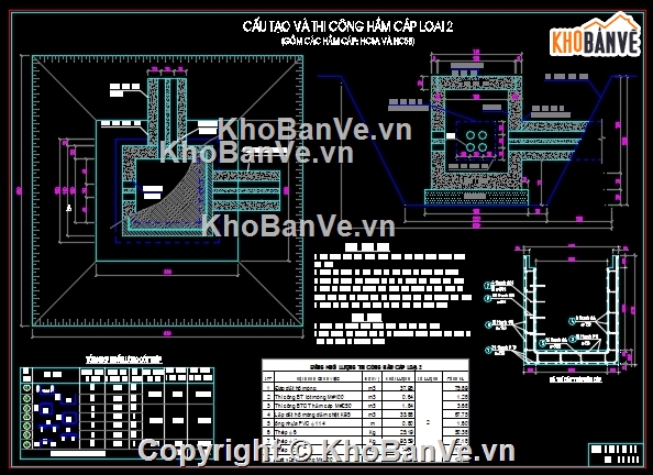 bản vẽ hầm cáp,hố cáp,bể cáp,cáp điện,cáp thông tin,cáp viễn thông