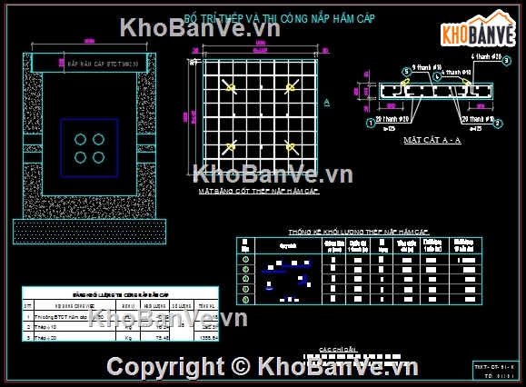 bản vẽ hầm cáp,hố cáp,bể cáp,cáp điện,cáp thông tin,cáp viễn thông