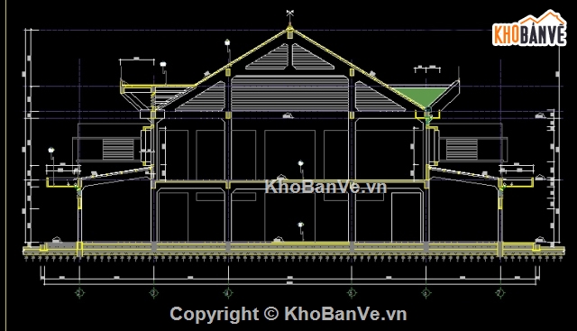 kiến trúc chợ,BẢN VẼ KIẾN TRÚC CHỢ PHƯỜNG,chợ