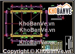 nhà để xe 13.5m x 11m,nhà để xe chuyên dụng,nhà xưởng gara,bản vẽ thiết kế nhà để xe ô tô