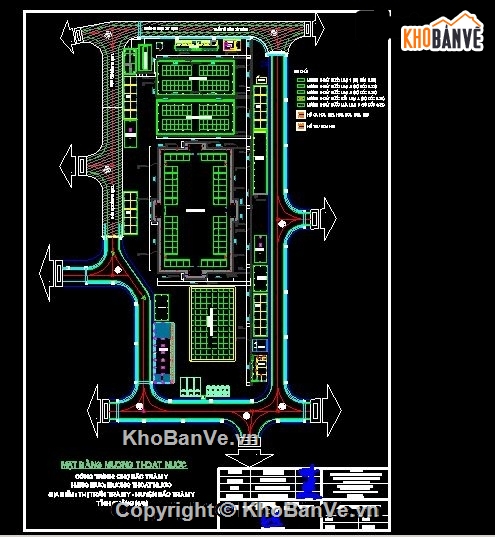 bản vẽ rãnh thoát nước,Bản vẽ cấp thoát nước,Bản vẽ