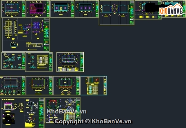 File thiết kế,đền thờ,bản vẽ đền thờ,mẫu đền thờ đẹp,thiết kế mẫu đền thờ