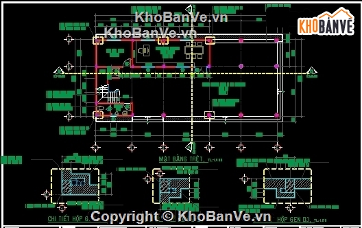 Bản vẽ nhà trẻ,Bản vẽ nhà nghỉ,Thiết kế nhà văn hóa,mẫu nhà văn hóa,nhà văn hóa phường Hưng Lợi