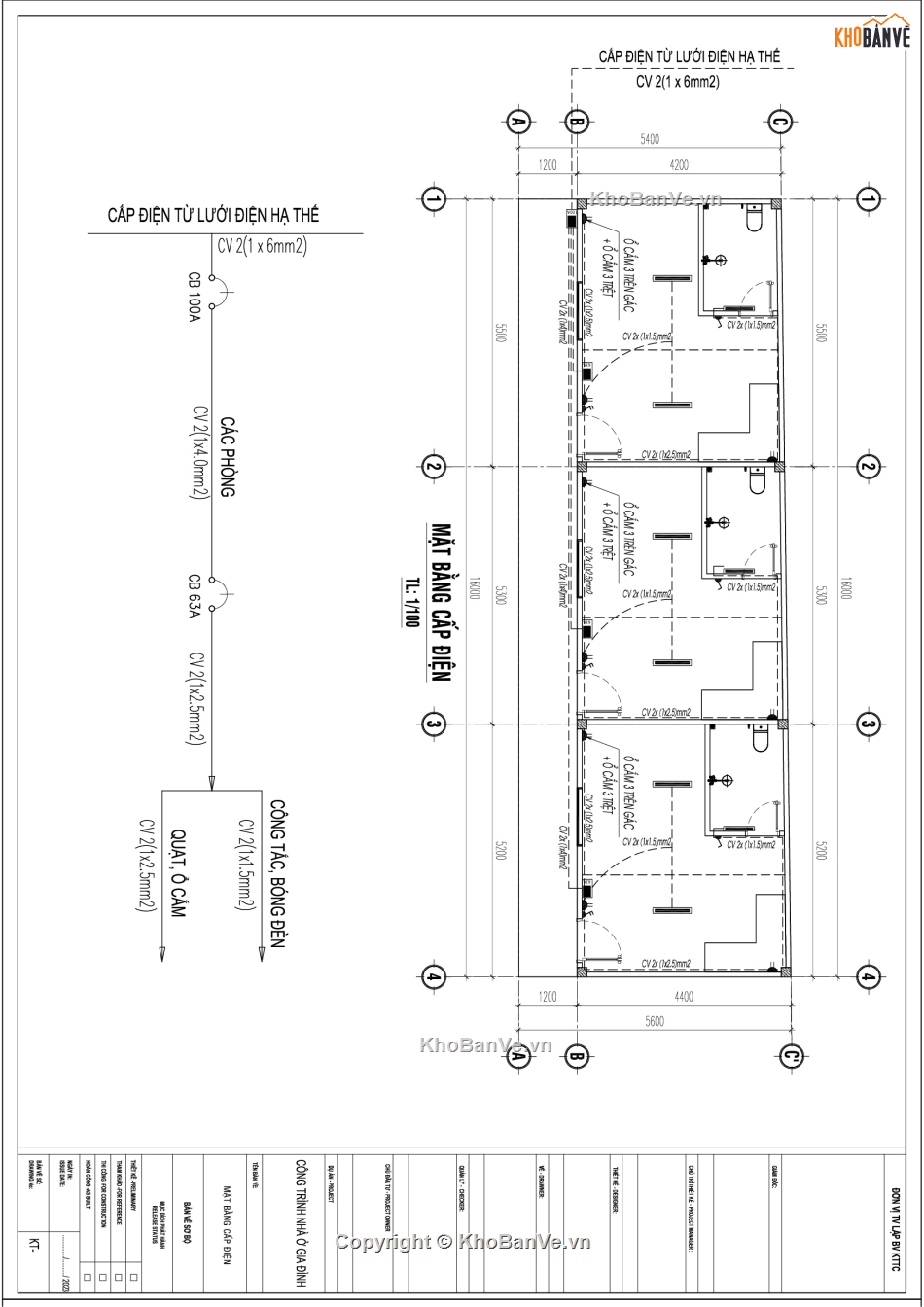 Bản vẽ thiết kế thi công nhà trọ gác lững,Bản vẽ nhà trọ,thiết kế nhà trọ,nhà trọ,thiết kế nhà,Bản vẽ thi công