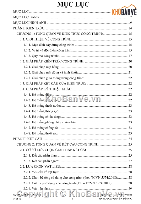 ĐATN XD,Đồ án tốt nghiệp xây dựng,Bản vẽ đồ án tốt nghiệp,Thuyết minh đồ án tốt nghiệp,Bản vẽ full ĐATN