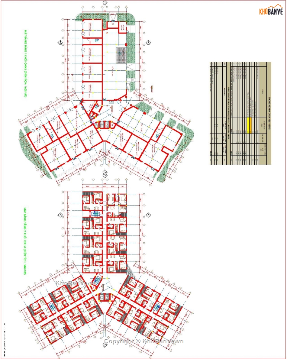 Nhà ở xã hội,Bản vẽ,Nhà 6 tầng