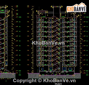 Chung cư 11 tầng,file cad chung cư 11 tầng,chung cư 11 tầng file cad