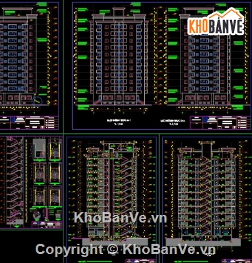 Chung cư 11 tầng,file cad chung cư 11 tầng,chung cư 11 tầng file cad