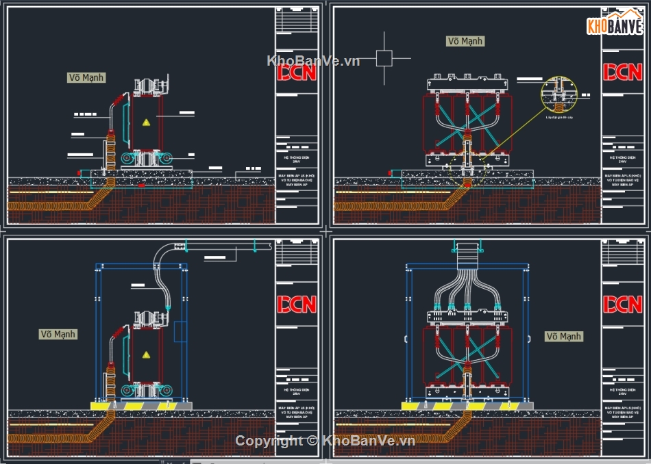 Biện pháp thi công cáp ngầm trung thế,Bản vẽ biện pháp thi công ống nhựa hdpe gân xoắn,Biện pháp lắp đặt ống điện,Biện pháp thi công trạm biến áp ngồi,File Autocad trạm biến áp trụ thép