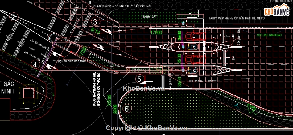 Bản vẽ trạm thu phí,trạm thu phí sân bay,giá long môn