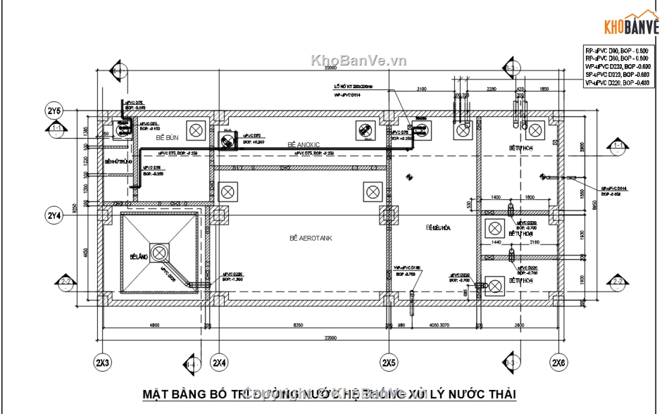 Bản vẽ khách sạn,trạm xử lý nước thải 120m3,trạm xử lý nước thải,xử lý nước,nước thải khách sạn 295m3/ ngày đêm,nước thải sinh hoạt