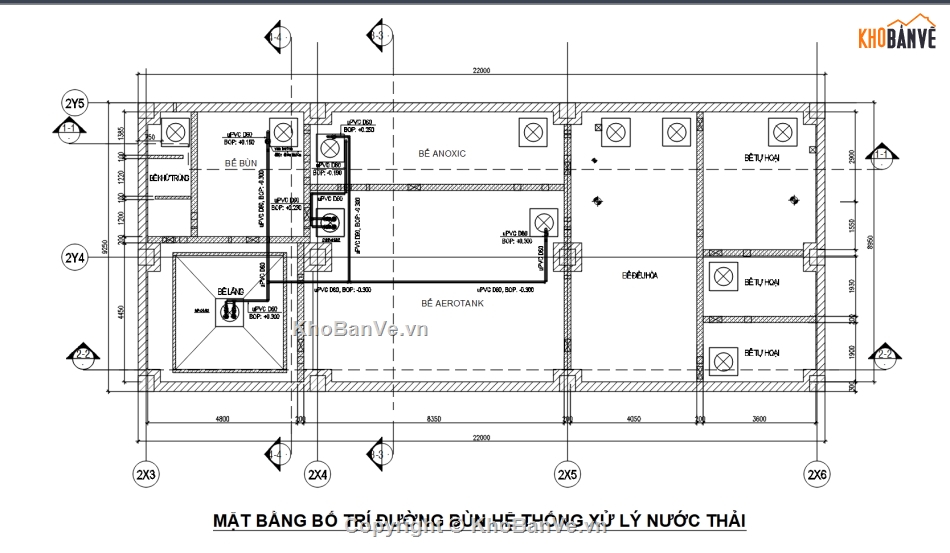 Bản vẽ khách sạn,trạm xử lý nước thải 120m3,trạm xử lý nước thải,xử lý nước,nước thải khách sạn 295m3/ ngày đêm,nước thải sinh hoạt