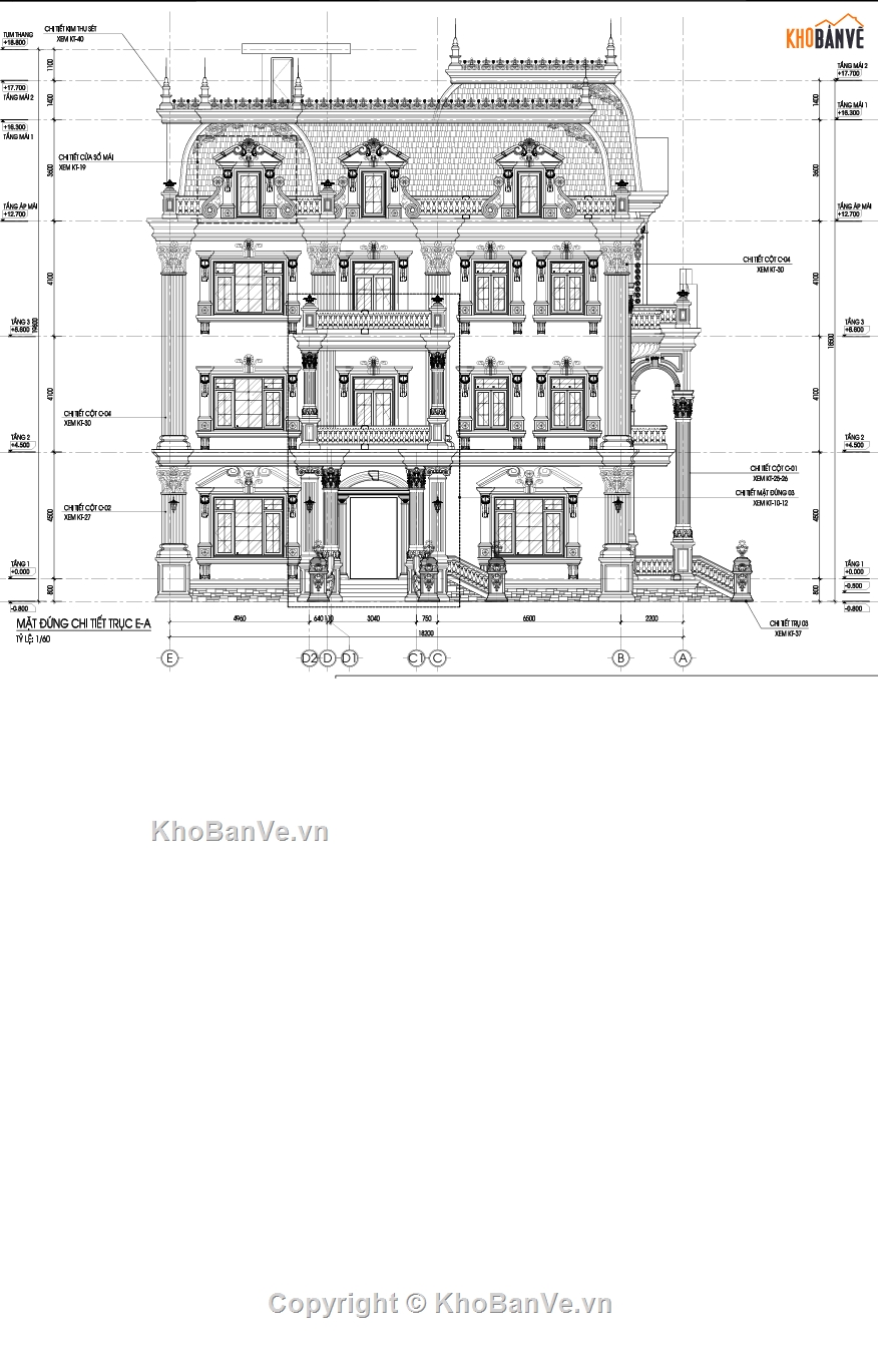 khai triển nội thất,Bản vẽ chi tiết,kiến trúc 4 tầng,chi tiết nội thất,bản vẽ kiến trúc,nội thất cổ điển