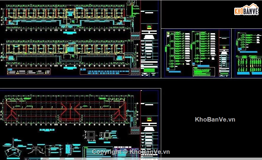 vẽ trường học,trường học,Trường tiểu học 2 tầng 22 phòng