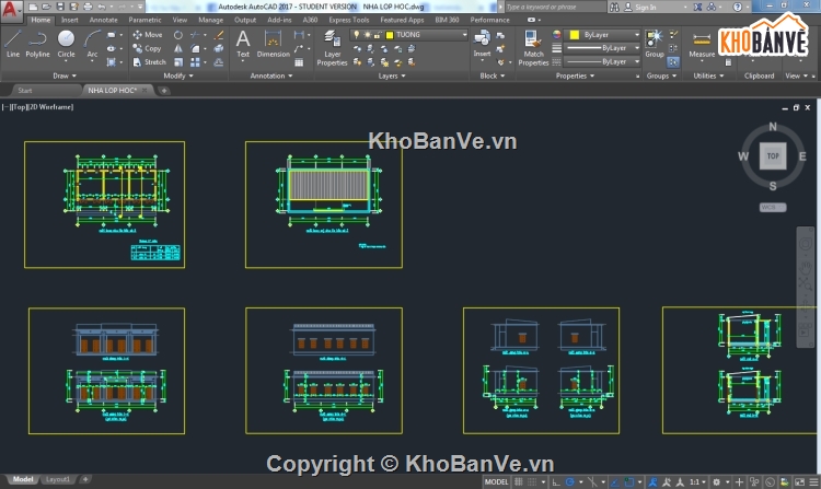 mầm non 3 phòng,mầm non,Trường mầm non 1 tầng