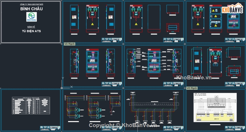 Bản vẽ tủ điện bơm điện chữa cháy,ATS,Biện pháp thi công trạm biến áp ngồi,Bản vẽ tủ điện thi công,Bản vẽ  trạm điện,Bản vẽ tủ điện solar