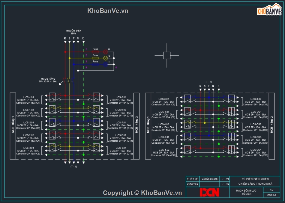 tủ điện,Tủ điện chiếu sáng,File cad tủ điện 3 pha,Bản vẽ tủ điện thi công,Bản vẽ tủ điện solar