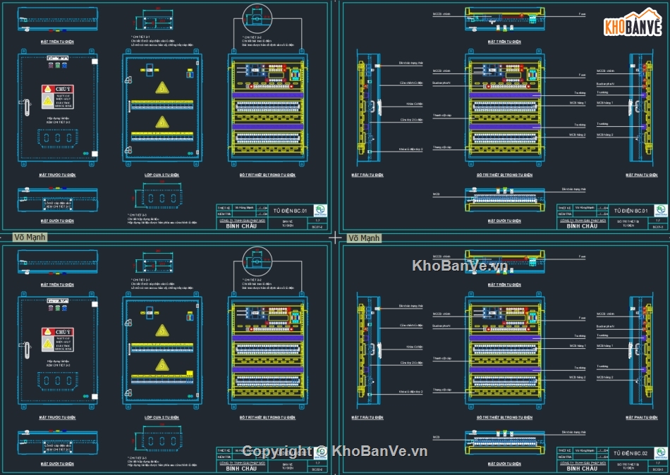 File cad tủ điện 3 pha,Biện pháp thi công trạm biến áp ngồi,File cad trạm biến áp trụ thép,tủ điện,điện động lực,điện