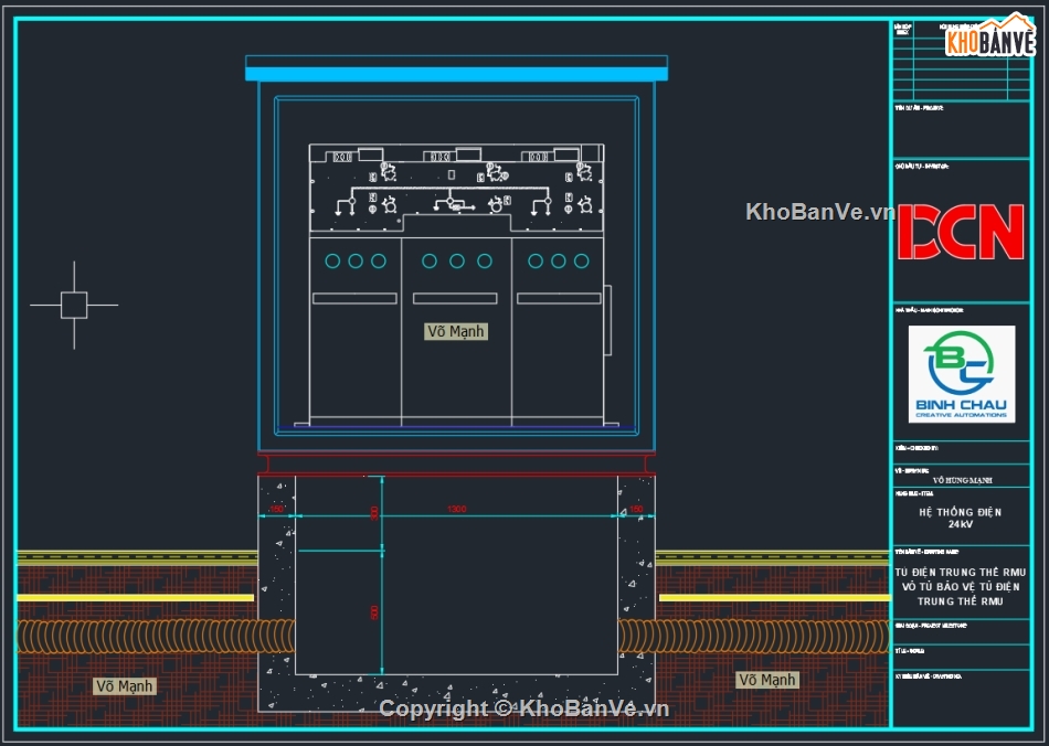 Biện pháp thi công cáp ngầm trung thế,Bản vẽ biện pháp thi công ống nhựa hdpe gân xoắn,File Autocad trạm biến áp trụ thép,Biện pháp thi công trạm biến áp ngồi,bản vẽ tủ điện rmu,bản vẽ trạm biến áp