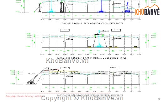 nhà xưởng,biện pháp thi công nhà xưởng,bản vẽ bptc nhà xưởng,bptc nhà xưởng