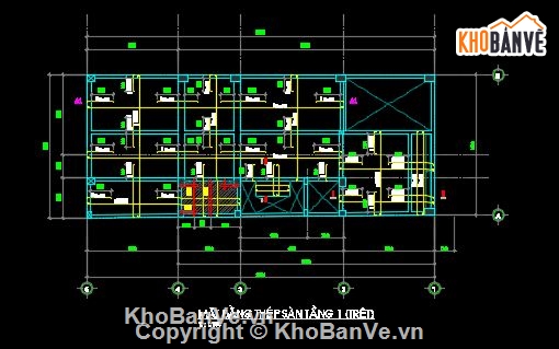 kiến trúc 7 tầng,phối cảnh,kết cấu kiến trúc,Bản vẽ,ket cau thép,văn phòng