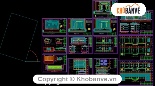 Bản vẽ,Bản vẽ autocad,bản vẽ xây dựng,tổng thể trường học