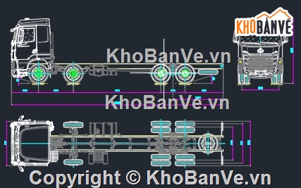 chenglong,xe tải 30 tấn,khung chassis