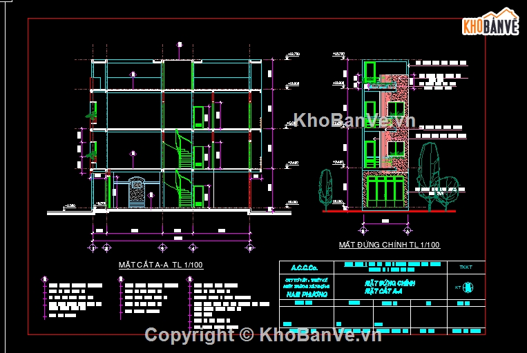 Bản vẽ nhà phố,Bản vẽ xin phép xây dựng nhà phố,nhà phố 4x14.5,4x14.5,hstk nhà phố 4x15,Bản vẽ