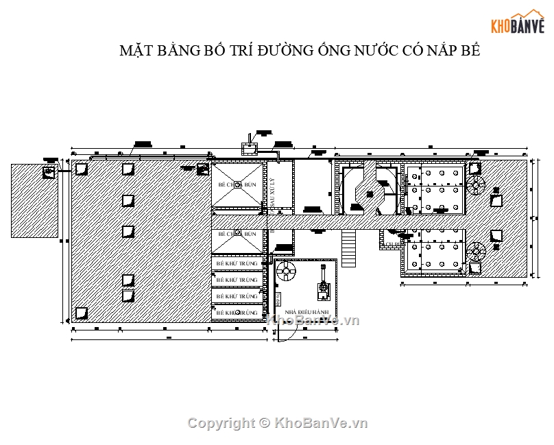 xử lý nước thải sinh hoạt,nước thải sinh hoạt,xử lý nước,cad xử lý nước thải