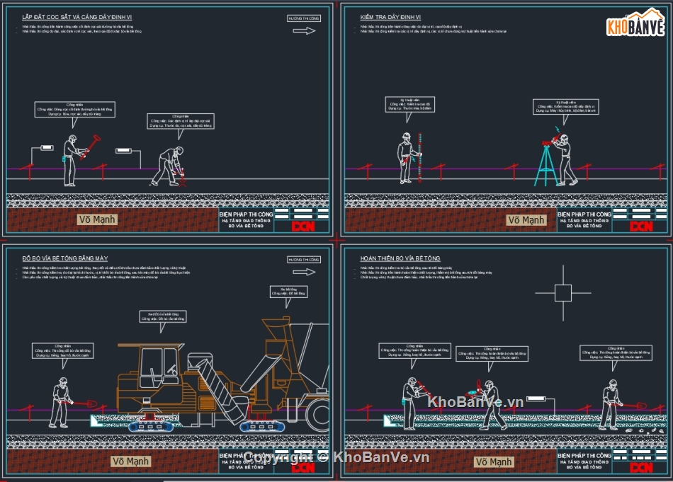 Biện pháp thi công bó vỉa bê tông,Biện pháp thi công mương thoát nước,Biện pháp thi công lắp đặt cống thoát nước hố ga,Biện pháp thi công bó vỉa hè,DCN,Biện pháp thi công đường giao thông