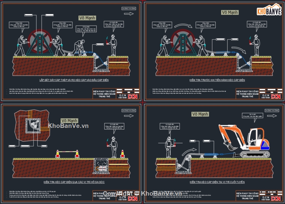 Bản vẽ tủ điện bơm điện chữa cháy,File Autocad trạm biến áp trụ thép,Biện pháp thi công trạm biến áp ngồi,Kéo cáp điện ngầm,trạm biến áp