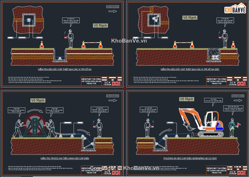 Bản vẽ tủ điện bơm điện chữa cháy,File Autocad trạm biến áp trụ thép,Biện pháp thi công trạm biến áp ngồi,Kéo cáp điện ngầm,trạm biến áp