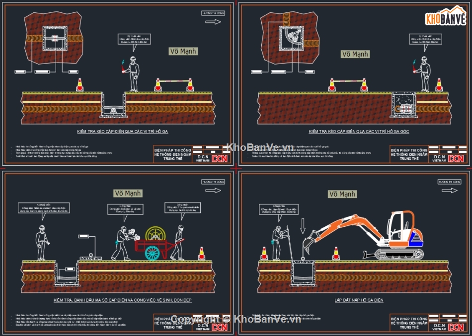 Bản vẽ tủ điện bơm điện chữa cháy,File Autocad trạm biến áp trụ thép,Biện pháp thi công trạm biến áp ngồi,Kéo cáp điện ngầm,trạm biến áp