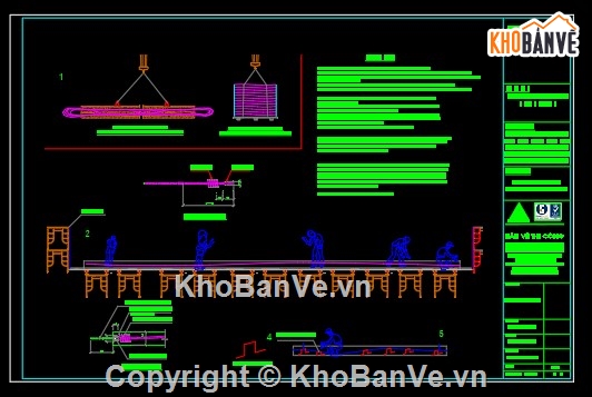 cáp ứng lực,bản vẽ cáp ứng lực,biện pháp cáp ứng lực