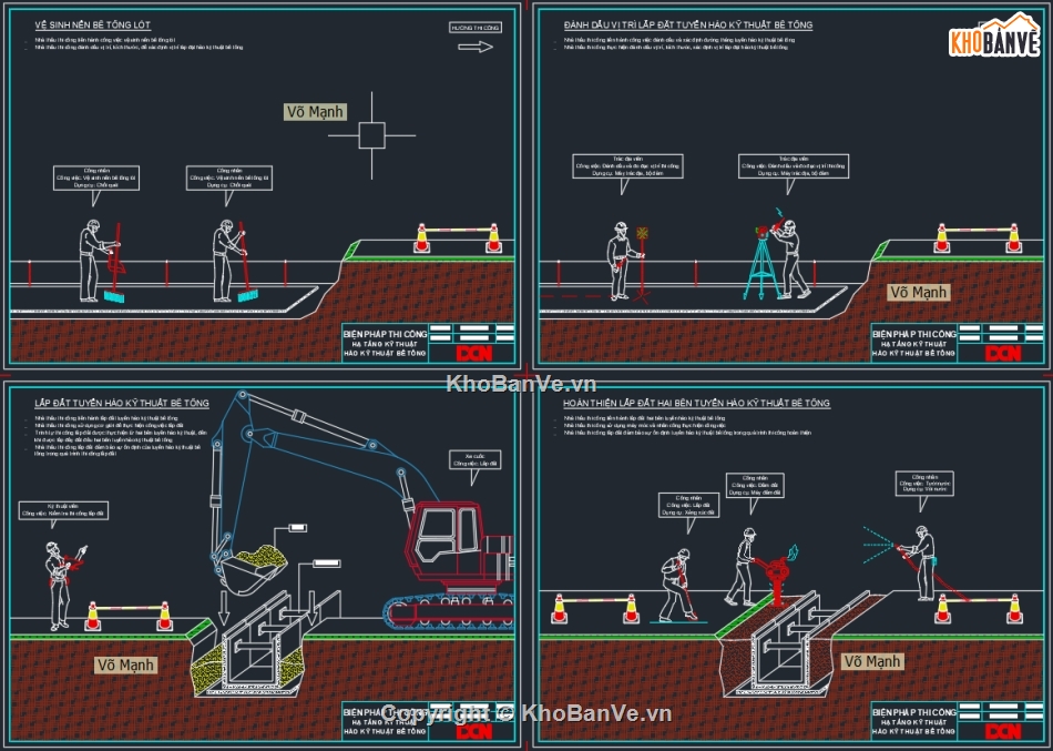 biện pháp thi công ME,Biện pháp thi công cáp ngầm hạ thế,Biện pháp thi công lắp đặt đèn chiếu sáng Highbay,Biện pháp thi công lắp đặt cống thoát nước hố ga,Biện pháp thi công cáp ngầm trung thế,DCN