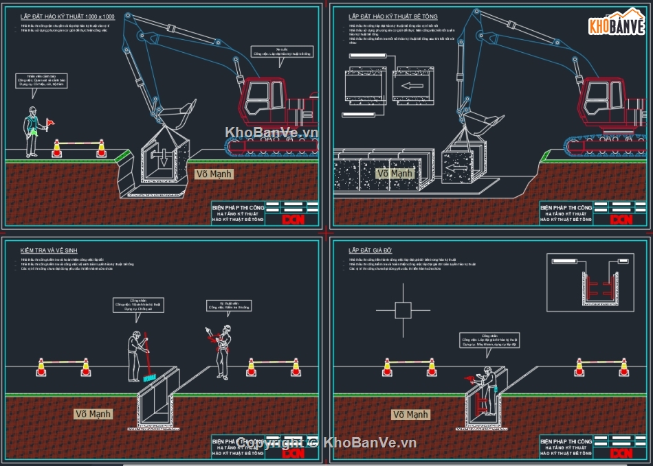 biện pháp thi công ME,Biện pháp thi công cáp ngầm hạ thế,Biện pháp thi công lắp đặt đèn chiếu sáng Highbay,Biện pháp thi công lắp đặt cống thoát nước hố ga,Biện pháp thi công cáp ngầm trung thế,DCN