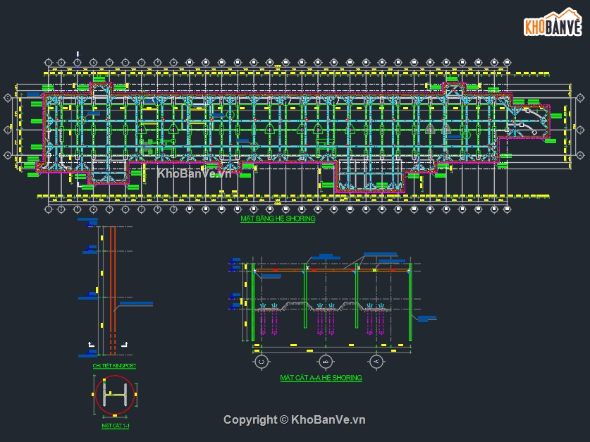 Biện pháp thi công,thi công phần ngầm,bản vẽ mẫu,thuyết minh